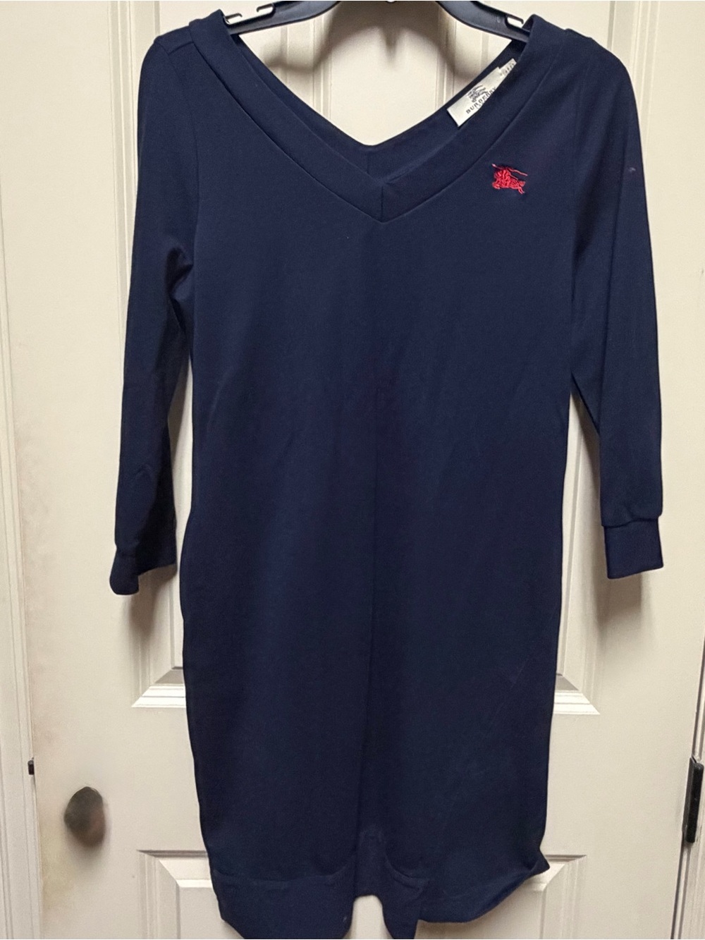 Burberry 3/4 Sleeve Mini Dress - Picture 2 of 5